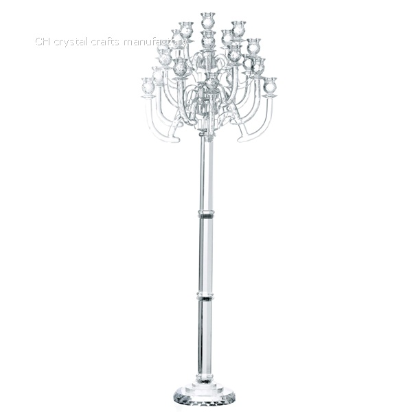 crystal wedding candelabra cc206