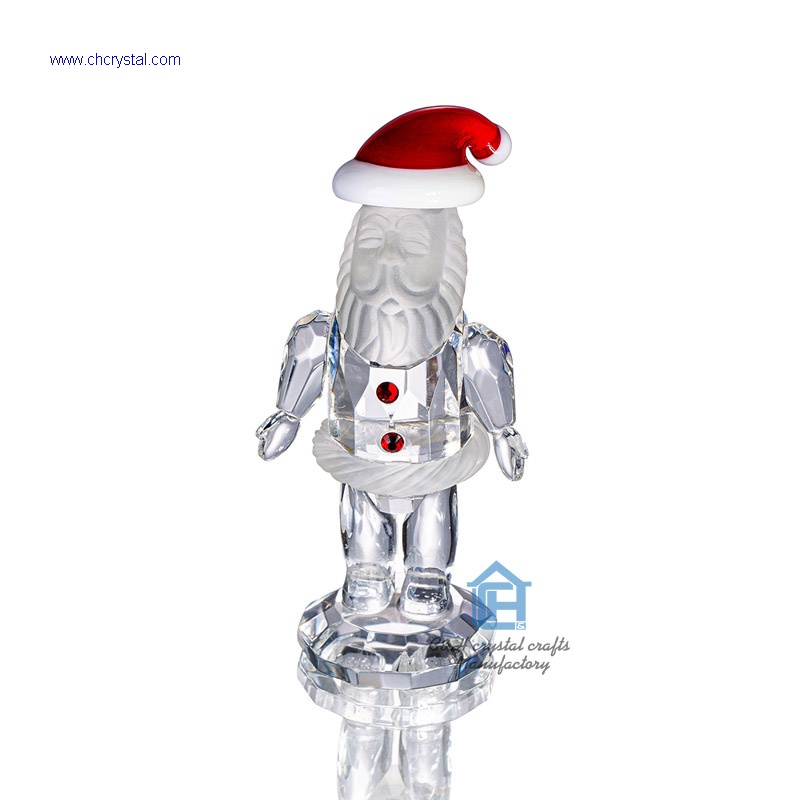 crystal santa