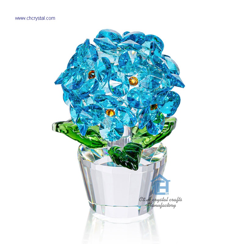 crystal flower gift