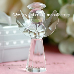 crystal angel figurine gift