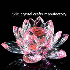 crystal lotus flower gift