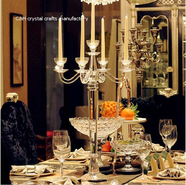 crystal candelabra