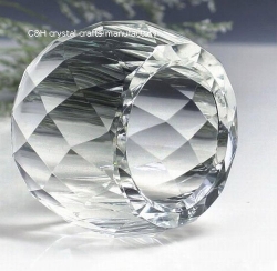 crystal napkin ring