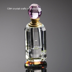 crystal perfume bottle