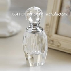 crystal perfume bottle