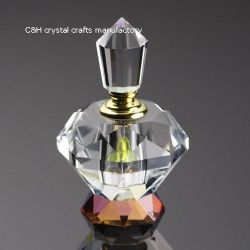 crystal perfume bottle