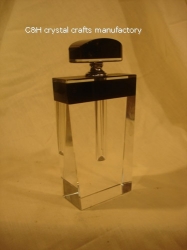 crystal perfume bottle