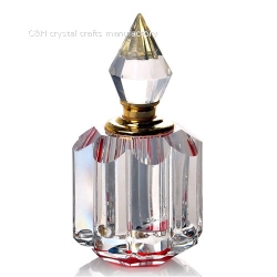 crystal perfume bottle