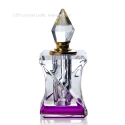 crystal perfume bottle