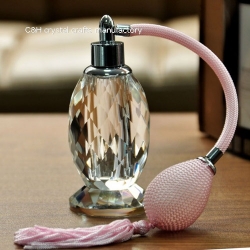 crystal perfume bottle