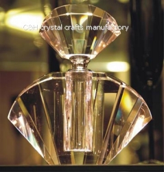 crystal perfume bottle