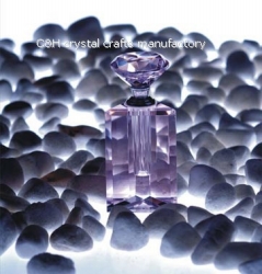 crystal perfume bottle