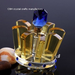 crystal perfume bottle