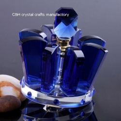 crystal perfume bottle