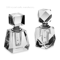 crystal perfume bottle