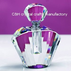 crystal perfume bottle