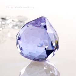 crystal faceted ball