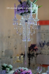 candle holder 5 arms crystal candelabra