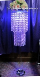 wedding decoration crystal flower stand