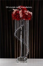 wedding centerpieces crystal flower stand