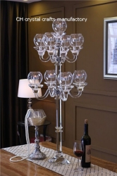 crystal wedding candelabra cc102