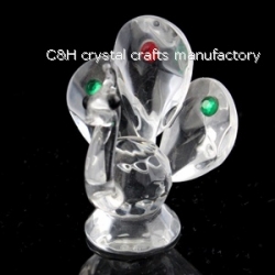 crystal peafowl animal figurines