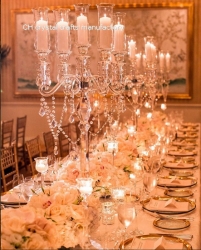 crystal wedding candelabra cc110