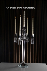crystal wedding candelabra cc114