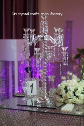 crystal wedding candelabra cc116