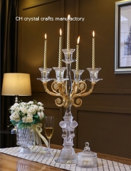 crystal wedding candelabra cc205