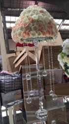 crystal flower stand wedding cc208
