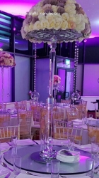 crystal flower stand wedding cc208-1