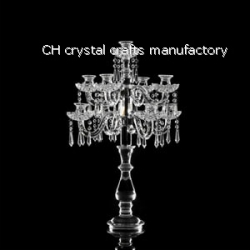 crystal candelabra for events chcc010