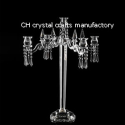crystal candelabra for events chcc015