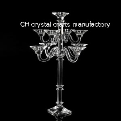 crystal candelabra for events chcc039