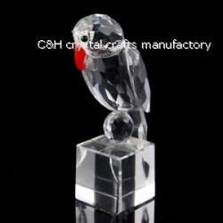 crystal bird animal figurines