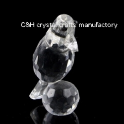 crystal bird animal figurines