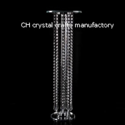 crystal flower stand wedding chcf002