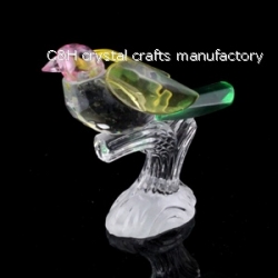 crystal bird animal figurines