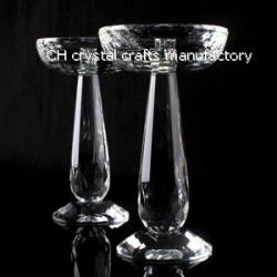 crystal candle holder
