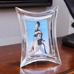 Crystal photo frame