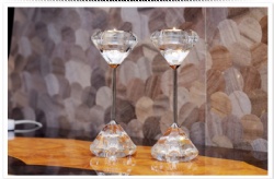 crystal tealight candleholder set