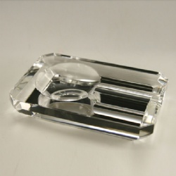 crystal ashtray