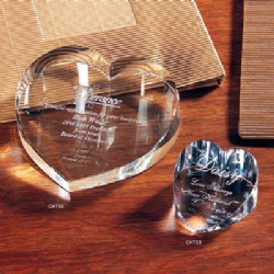 crystal paperweight