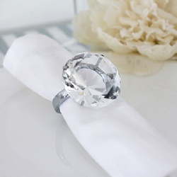 crystal napkin ring