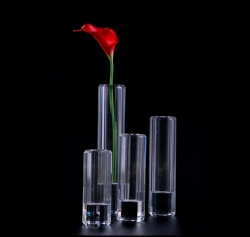 crystal vase set