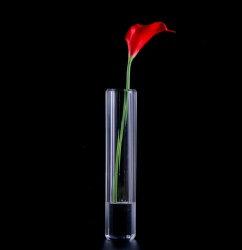 crystal vase