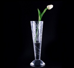 crystal vase