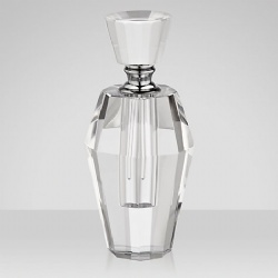 crystal perfume bottle