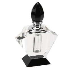 crystal perfume bottle